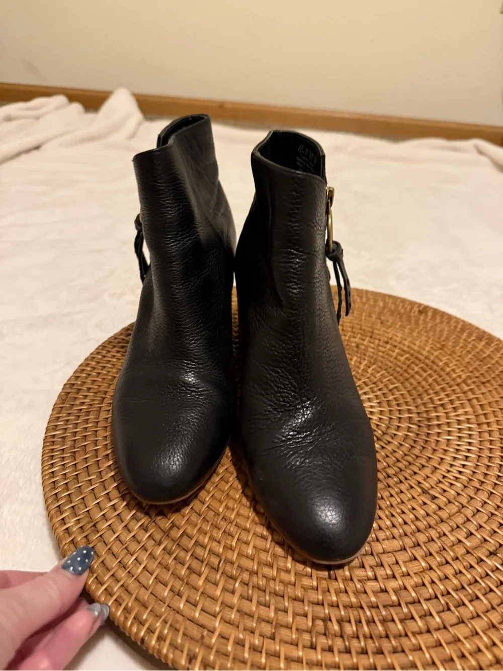 Franco Sarto smooth black